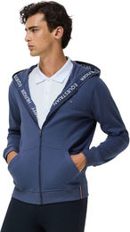 Tommy Hilfiger Equestrian Ventura Zip Up Pullover Herren Blau Baumwolle Größe M – Bild 1 von 7