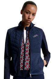 Produktbild von Tommy Hilfiger Equestrian Weste Gramercy für Damen in Desert Sky Blau