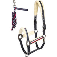 Produktbild von Tommy Hilfiger Equestrian Yale Set Halfter mit Führstrick aus Kunstfell für Pferde