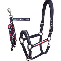 Produktbild von Tommy Hilfiger Equestrian Yale Set Halfter mit Führstrick für Warmblut in Taupe