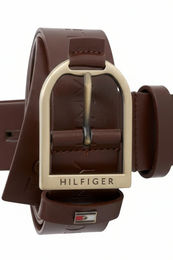 Produktbild von Tommy Hilfiger Gürtel aus Kunstleder mit Steigbügelschnalle in Braun