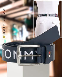 Produktbild von Tommy Hilfiger Gürtel Palermo Desert Sky Blau Kunstleder