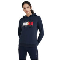 Produktbild von Tommy Hilfiger Hoodie für Damen aus Baumwolle in Blau