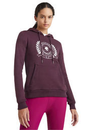 Produktbild von Tommy Hilfiger Hoodie für Damen in Bordeaux aus Bio-Baumwolle