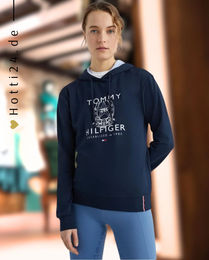 Produktbild von Tommy Hilfiger Hoodie Hufeisen für Damen in Blau