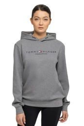 Produktbild von Tommy Hilfiger Hoodie Williamsburg Unisex Grau Baumwolle