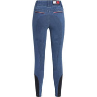 Produktbild von Tommy Hilfiger Jeans-Reithose Texas Heritage Full Grip für Damen in Blau aus Baumwolle Größe XS