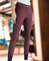 Produktbild von Tommy Hilfiger Reithose Classic KnieGrip Deep Burgundy Rot Ganzjährig