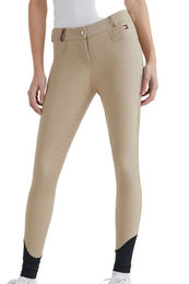 Produktbild von Tommy Hilfiger Reithose Classic Style FullGrip für Damen in Beige ganzjährig nutzbar