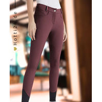 Produktbild von Tommy Hilfiger Reithose Classic Style FullGrip für Damen in Burgundy Rot ganzjährig