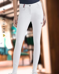 Produktbild von Tommy Hilfiger Reithose Classic Style FullGrip für Damen in Weiß