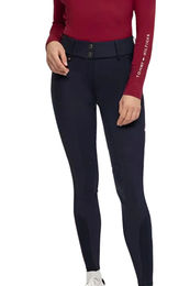 Produktbild von Tommy Hilfiger Reithose Minnesota Softshell FullGrip für Damen in Desert Sky Blau wasserabweisend Winter