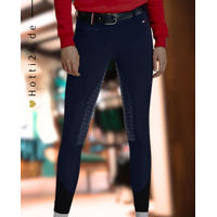 Produktbild von Tommy Hilfiger Reithose Softshell FullGrip für Damen in Desert Sky Blau wasserabweisend Winter