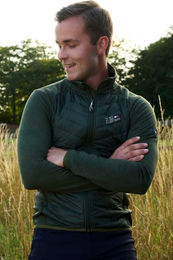 Produktbild von Tommy Hilfiger Reitjacke Albany Putting Green für Herren aus Polyester in Grün für Herbst und Winter