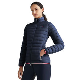 Produktbild von Tommy Hilfiger Reitjacke für Damen in Blau wasserabweisend