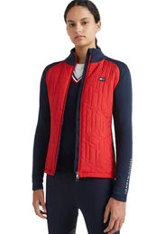 Produktbild von Tommy Hilfiger Reitjacke für Damen in Rot mit Oeko-Tex Standard 100 aus Polyester für den Winter