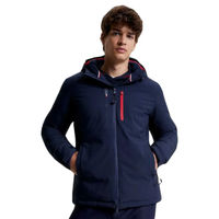 Produktbild von Tommy Hilfiger Reitjacke London für Herren in Blau wasserdicht Winterjacke