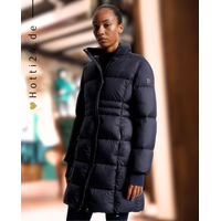 Produktbild von Tommy Hilfiger Reitmantel Long Coach für Damen in Blau aus Polyester