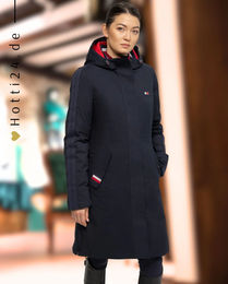 Produktbild von Tommy Hilfiger Reitmantel Oregon Desert Sky Blau für Damen Winter aus Polyester