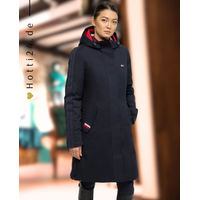 Produktbild von Tommy Hilfiger Reitmantel Oregon Desert Sky Blau für Damen Winter aus Polyester