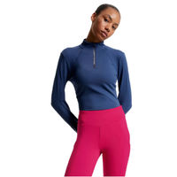 Produktbild von Tommy Hilfiger Reitshirt Baselayer für Damen in Blau aus Polyamid für den Winter