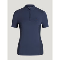 Produktbild von Tommy Hilfiger Reitshirt Damen 1/4 Zip Training Top Blau