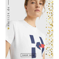 Produktbild von Tommy Hilfiger Reitshirt Damen Weiß Baumwolle