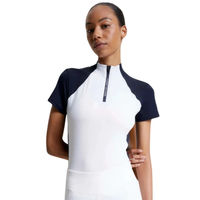 Produktbild von Tommy Hilfiger Reitshirt Denver Cooling Optic White für den Sommer