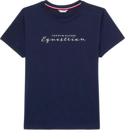 Tommy Hilfiger Reitshirt für Damen in Blau Größe M aus Nylon – Bild 1 von 2