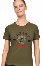 Produktbild von Tommy Hilfiger Reitshirt Newport Graphic Utility in Grün