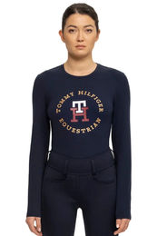 Produktbild von Tommy Hilfiger Reitshirt Ohio Graphik Blau