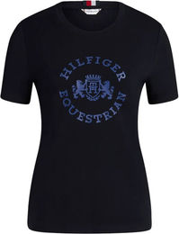 Tommy Hilfiger Reitshirt Pasadena für Damen aus Baumwolle in Blau oder Schwarz Größe XL – Bild 1 von 4