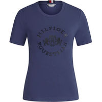 Produktbild von Tommy Hilfiger Reitshirt Pasadena für Damen in Blau aus Baumwolle Größe M