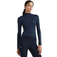 Produktbild von Tommy Hilfiger Reitshirt Thermo Desert Sky Blau Winter Stoff
