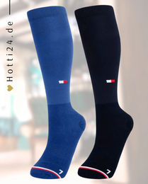 Produktbild von Tommy Hilfiger Reitsocken Blau 2er Pack