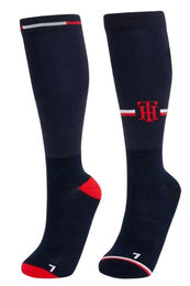 Produktbild von Tommy Hilfiger Reitsocken Global 2er Pack Desert Sky Blau Winter