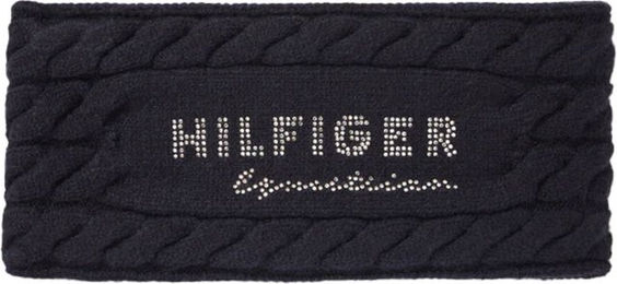 Tommy Hilfiger Stirnband Libby Fleece für Damen in Blau oder Schwarz – Bild 1 von 3