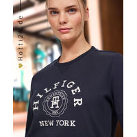 Produktbild von Tommy Hilfiger Sweatshirt Evans Graphik Desert Sky Blau Baumwolle