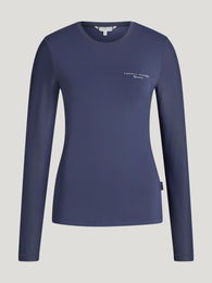 Produktbild von Tommy Hilfiger TH Adel Sunguard Training Top 261 Reitshirt Damen Blau