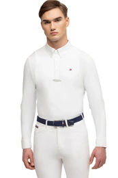Produktbild von Tommy Hilfiger Turniershirt Columbus für Herren in Weiß