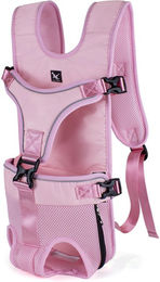 TOMTOP JMS Haustiertrage-Rucksack für Hunde wasserabweisend und verstellbar in Rosa – Bild 1 von 1
