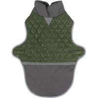 Produktbild von TOMTOP JMS Hundeweste Winterjacke Winddicht und Wasserdicht aus Polyester in Grün Größe L