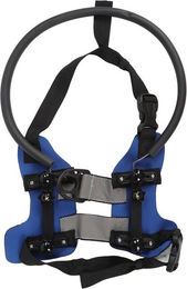 TOMTOP JMS Ring Geschirr für blinde Hunde mit Anti-Kollision Schutz in Blau Größe S aus Nylon – Bild 1 von 4