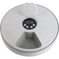Produktbild von TOMTOP JMS Smarter Futterspender für kleine Hunde in Weiß aus Metall und Kunststoff