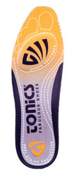 Produktbild von Tonics Einlegesohlen Silver Label für Reitstiefel in Silber und Schwarz