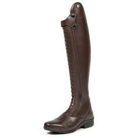 Produktbild von Tonics Reitstiefel TO Solar Komplettschnürer aus Leder für Damen in Braun mit 2 Reißverschlüssen