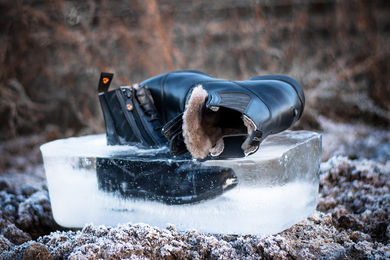 Tonics Stardust Frost Reitstiefel Winter Leder Unisex Schwarz Größe 37 – Bild 1 von 4