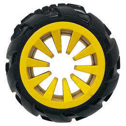 Produktbild von Tonka Kauspielzeug Reifen Snack Halter aus Gummi Schwarz für Hunde