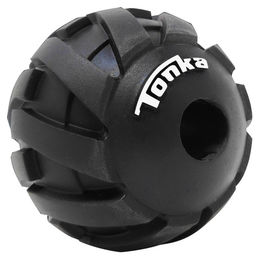 Produktbild von Tonka Mega Snack Ball Hundespielzeug aus Gummi Schwarz