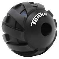 Produktbild von Tonka Mega Snack Ball Hundespielzeug aus Gummi Schwarz